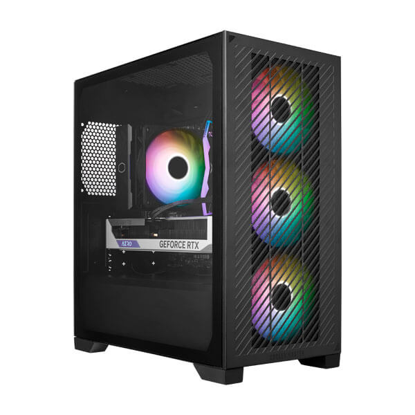 Cooler Master Elite 301 ARGB M-ATX Mini Tower Case